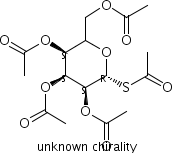 2,3,4,6-Tetra-o-acetyl-1-s-acetyl-1-thio-α-d-galactopyranoside Structure,130796-15-5Structure