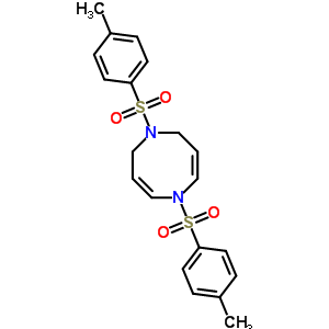 (3Z,6z)-1,5-bis-(4-methylphenyl)sulfonyl-2,8-dihydro-1,5-diazocine Structure,13117-01-6Structure