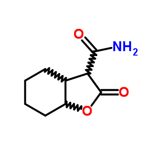 3-Benzofurancarboxamide,octahydro-2-oxo- Structure,13134-09-3Structure