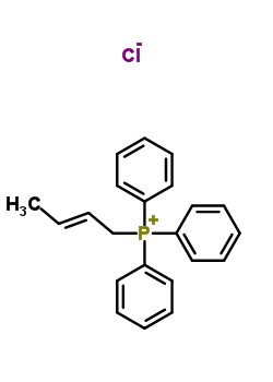 (2-Butenyl)triphenylphosphonium chloride Structure,13138-25-5Structure