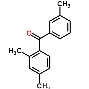 (2,4-Dimethylphenyl)-(3-methylphenyl)methanone Structure,13152-95-9Structure