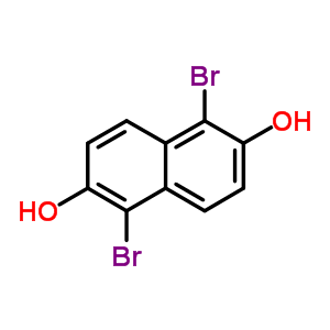 1,5-Dibromonaphthalene-2,6-diol Structure,132178-78-0Structure