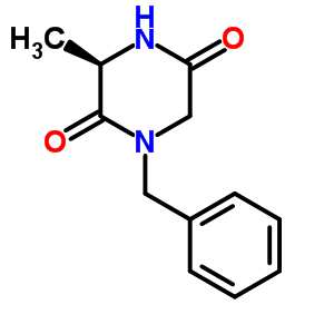 1-Benzyl-3-methyl-piperazine-2,5-dione Structure,132871-09-1Structure