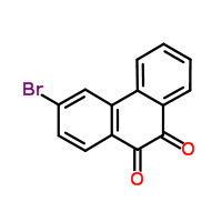 3-Bromo-9,10-phenanthrenedione Structure,13292-05-2Structure