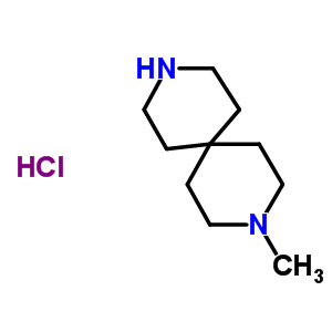 3,9-Diazaspiro[5.5]undecane, 3-methyl-, hydrochloride (1:2) Structure,13323-42-7Structure