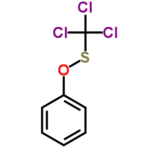 Trichloromethylsulfanyloxybenzene Structure,13400-05-0Structure