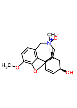 (4As,6r,8as)-3-methoxy-11-methyl-5,6,9,10,11,12-hexahydro-4ah-[1]benzofuro[3a,3,2-ef][2]benzazepin-6-ol 11-oxide Structure,134332-50-6Structure