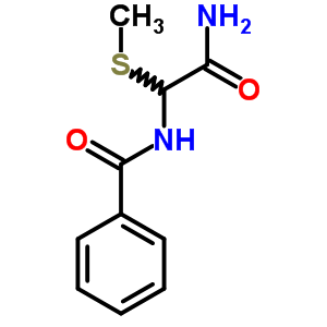 Benzamide, n-(carbamoyl(methylthio)methyl)- Structure,13452-19-2Structure