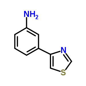 3-(1,3-Thiazol-4-yl)aniline Structure,134812-28-5Structure