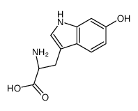 (S)-2-amino-3-(6-hydroxy-1h-indol-3-yl)propanoicacid Structure,13567-14-1Structure