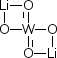 Lithium tungstate Structure,13568-45-1Structure