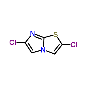 2,6-Dichloroimidazo[2,1-b][1,3]thiazole Structure,135718-53-5Structure