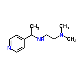 N1,n1-dimethyl-n2-(1-(pyridin-4-yl)ethyl)ethane-1,2-diamine Structure,136469-85-7Structure