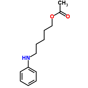 5-Anilinopentyl acetate Structure,13659-02-4Structure