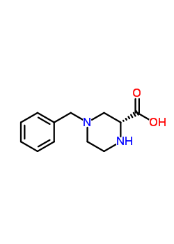 (R)-4-benzylpiperazine-2-carboxylic acid Structure,137442-19-4Structure