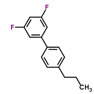 3’,5’-Difluoro-4-propylbiphenyl Structure,137528-87-1Structure