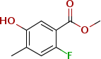 Methyl2-fluoro-5-hydroxy-4-methylbenzoate Structure,1378655-77-6Structure