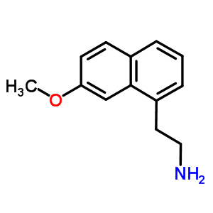 7-Methoxy-1-naphthaleneethanamine Structure,138113-09-4Structure