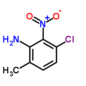 3-Chloro-6-methyl-2-nitroaniline Structure,13852-53-4Structure