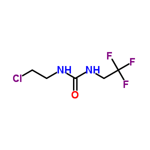 3-(2-Chloroethyl)-1-(2,2,2-trifluoroethyl)urea Structure,13908-00-4Structure