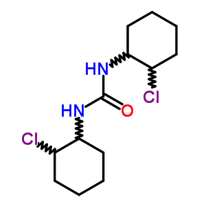 1,3-Bis(2-chlorocyclohexyl)urea Structure,13908-80-0Structure