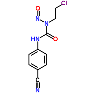 1-(2-Chloroethyl)-3-(4-cyanophenyl)-1-nitroso-urea Structure,13909-22-3Structure