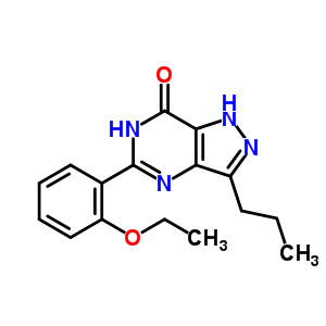 5-(2-Ethoxyphenyl)-3-propyl-1,6-dihydro-7h-pyrazolo[4,3-d]pyrimidin-7-one Structure,139756-30-2Structure