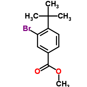 Methyl 3-bromo-4-tert-butylbenzoate Structure,14034-08-3Structure