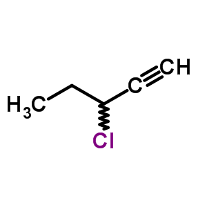 3-Chloropent-1-yne Structure,14035-68-8Structure