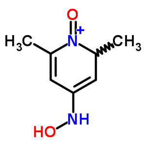 N-(2,6-dimethyl-1-oxo-6h-pyridin-4-yl)hydroxylamine Structure,14070-02-1Structure