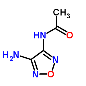 N-(4-amino-furazan-3-yl)-acetamide Structure,140706-47-4Structure