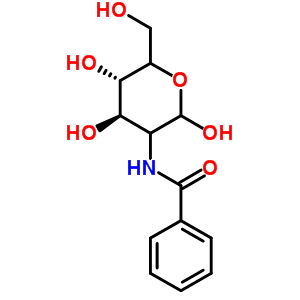 2-Benzamido-2-deoxy-d-glucopyranose Structure,14086-91-0Structure