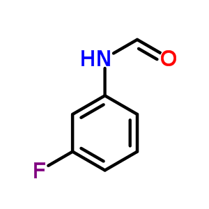 Formamide,n-(3-fluorophenyl)- Structure,1428-10-0Structure