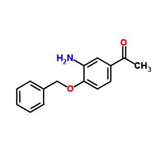 1-(3-Amino-4-(benzyloxy)phenyl)ethanone Structure,14347-15-0Structure