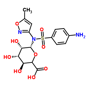 Sulfamethoxazole-d-glucuronide Structure,14365-52-7Structure