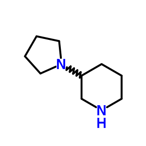 3-Pyrrolidin-1-yl-piperidine Structure,144243-28-7Structure