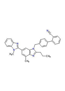 Telmisartan impurity g Structure,144702-27-2Structure