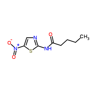 N-(5-nitro-1,3-thiazol-2-yl)pentanamide Structure,14538-17-1Structure