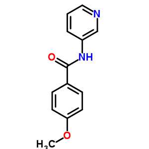 4-Methoxy-n-pyridin-3-yl-benzamide Structure,14547-78-5Structure