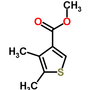 Methyl 4,5-dimethylthiophene-3-carboxylate Structure,14559-13-8Structure