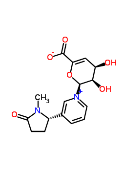 Cotinine n-(4-deoxy-4,5-didehydro)-|-d-glucuronide Structure,146275-15-2Structure