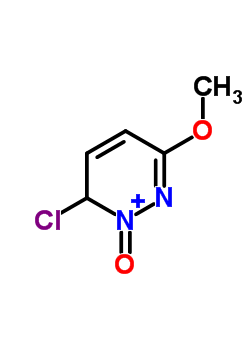 3-Chloro-6-methoxy-pyridazine 2-oxide Structure,14634-52-7Structure