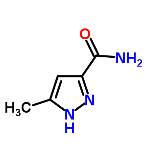 3-Methyl-1h-pyrazole-5-carboxamide Structure,14671-10-4Structure