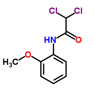 Acetamide,2,2-dichloro-n-(2-methoxyphenyl)- Structure,14676-37-0Structure