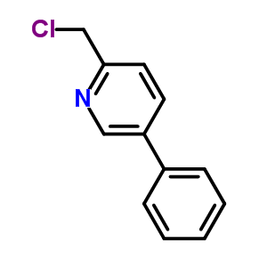 2-(Chloromethyl)-5-phenylpyridine Structure,146775-28-2Structure