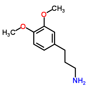 3-(3,4-Dimethoxy-phenyl)-propylamine Structure,14773-42-3Structure