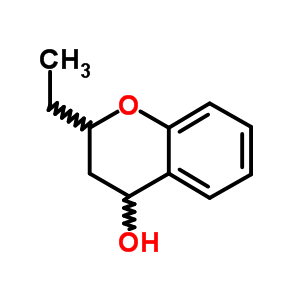 2H-1-benzopyran-4-ol,2-ethyl-3,4-dihydro- Structure,1481-94-3Structure