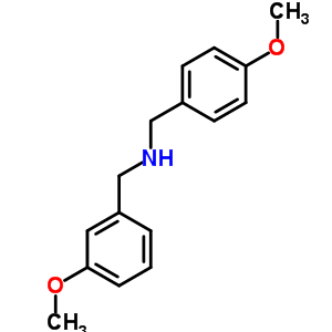 (3-Methoxy-benzyl)-(4-methoxy-benzyl)-amine Structure,148235-02-3Structure