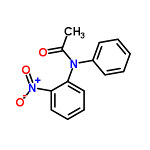 Acetamide,n-(2-nitrophenyl)-n-phenyl- Structure,1484-35-1Structure