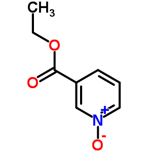 3-Pyridinecarboxylicacid, ethyl ester, 1-oxide Structure,14906-63-9Structure